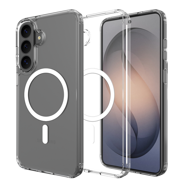 ArmorElite Case - Samsung Galaxy S26 FE - Military Grade Back Cover - (compatible with MagSafe) - Clear