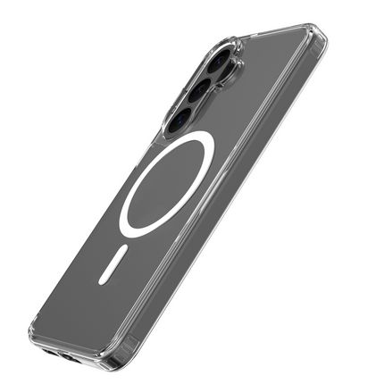 ArmorElite Case - Samsung Galaxy S26 FE - Military Grade Back Cover - (compatible with MagSafe) - Clear
