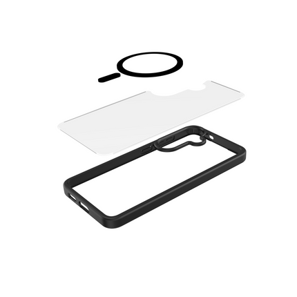 ArmorElite Case - Samsung Galaxy S26 FE - Military Grade Back Cover - (compatible with MagSafe) - Black