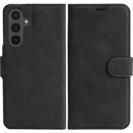 PrimeWallet Case - Samsung Galaxy S26 FE - PU leather Wallet Case - Black