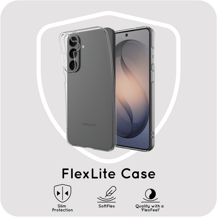 FlexLite Case - Samsung Galaxy S26 FE - Soft TPU Back Cover - Clear