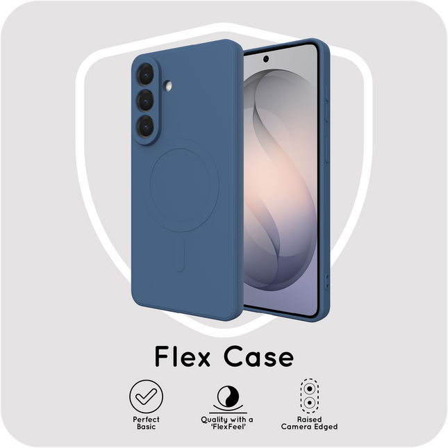 Flex Case - Samsung Galaxy S26 - TPU Back Cover - (compatible with MagSafe) - Blue