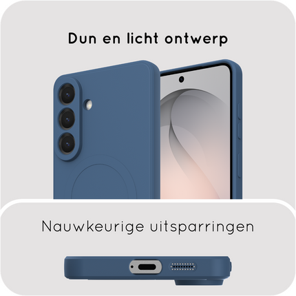 Flex Case - Samsung Galaxy S26 - TPU Back Cover - (compatible with MagSafe) - Blue