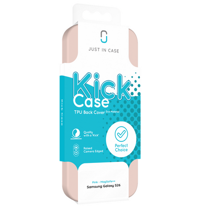 Flex Case - Samsung Galaxy S26 - TPU Back Cover - (compatible with MagSafe) - Light Pink