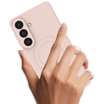Flex Case - Samsung Galaxy S26 - TPU Back Cover - (compatible with MagSafe) - Light Pink