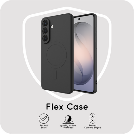 Flex Case - Samsung Galaxy S26 - TPU Back Cover - (compatible with MagSafe) - Black