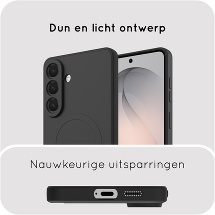Flex Case - Samsung Galaxy S26 - TPU Back Cover - (compatible with MagSafe) - Black