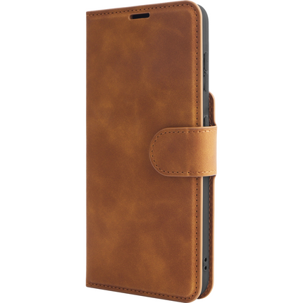 PrimeWallet Case - Samsung Galaxy S26 - PU leather Wallet Case - Brown