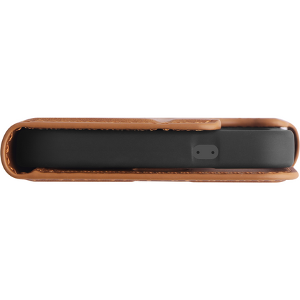 PrimeWallet Case - Samsung Galaxy S26 - PU leather Wallet Case - Brown