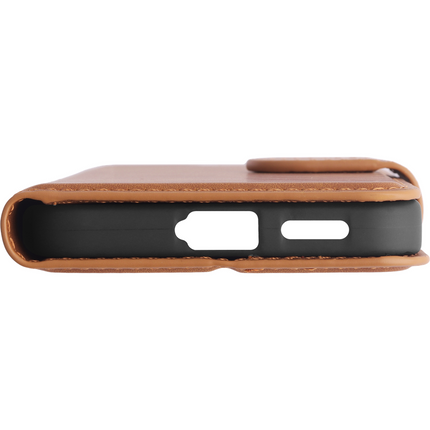 PrimeWallet Case - Samsung Galaxy S26 - PU leather Wallet Case - Brown