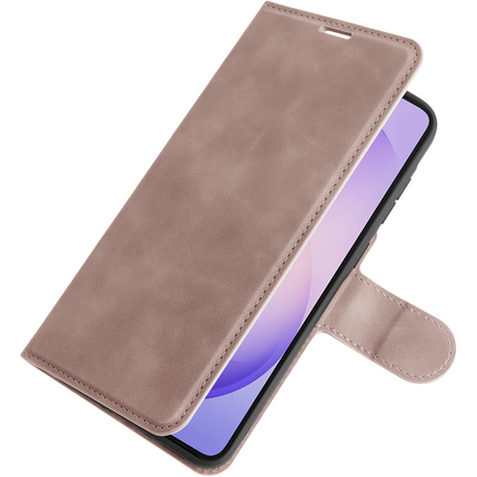 PrimeWallet Case - Samsung Galaxy S26 - PU leather Wallet Case - Pink