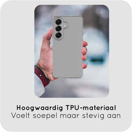Zero% Case - Samsung Galaxy S26 - Soft TPU Back Cover (GRS Recycled) - Clear