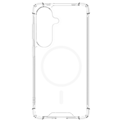 FlexImpact Case - Samsung Galaxy S26 - Reinforced TPU Back Cover - (compatible with MagSafe) - Clear