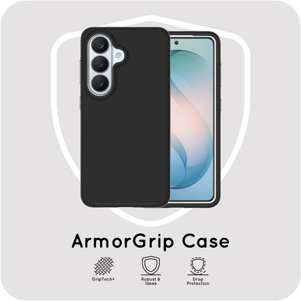 ArmorGrip Case - Samsung Galaxy S26 Plus - Rugged Back Cover - Drop Protection - Black