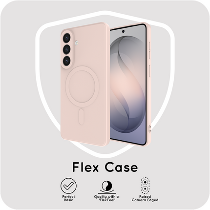 Flex Case - Samsung Galaxy S26 Plus - TPU Back Cover - (compatible with MagSafe) - Light Pink