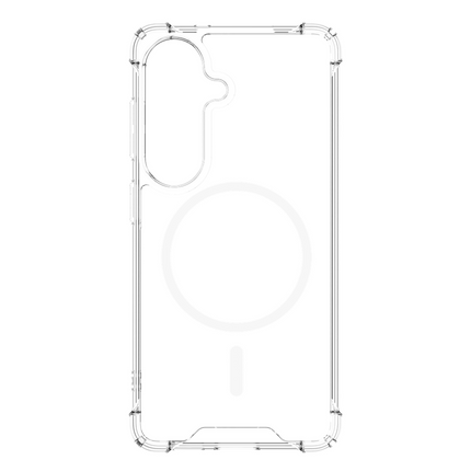 FlexImpact Case - Samsung Galaxy S26 Plus - Reinforced TPU Back Cover - (compatible with MagSafe) - Clear