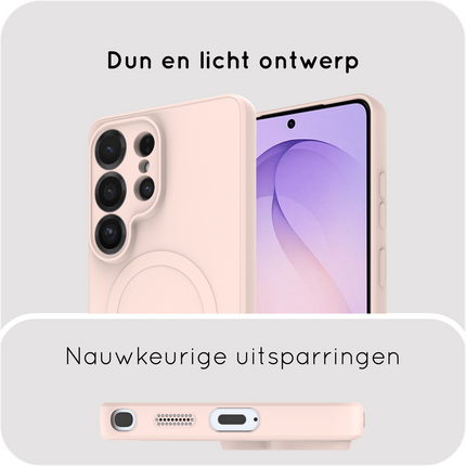 Flex Case - Samsung Galaxy S26 Ultra - TPU Back Cover - (compatible with MagSafe) - Light Pink