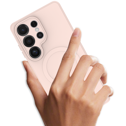 Flex Case - Samsung Galaxy S26 Ultra - TPU Back Cover - (compatible with MagSafe) - Light Pink
