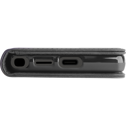 PrimeWallet SnapOn Case - Samsung Galaxy S26 Ultra - Detachable PU leather Wallet Case - (compatible with MagSafe) - Black