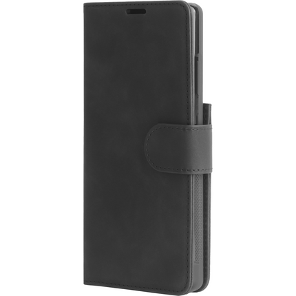 PrimeWallet SnapOn Case - Samsung Galaxy S26 Ultra - Detachable PU leather Wallet Case - (compatible with MagSafe) - Black