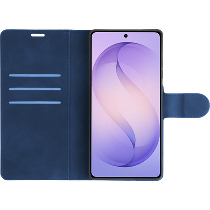 PrimeWallet Case - Samsung Galaxy S26 Ultra - PU leather Wallet Case - Blue
