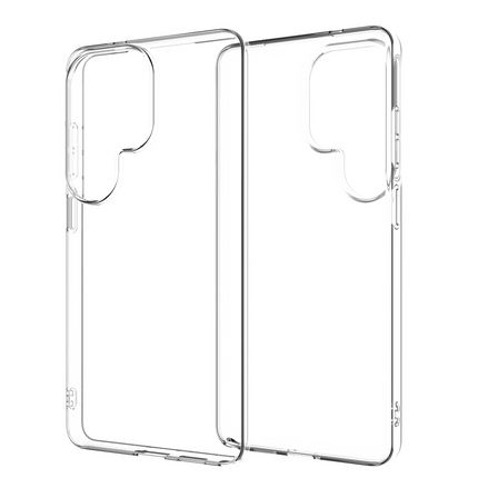 Zero% Case - Samsung Galaxy S26 Ultra - Soft TPU Back Cover (GRS Recycled) - Clear