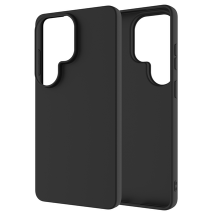 Zero% Case - Samsung Galaxy S26 Ultra - Soft TPU Back Cover (GRS Recycled) - Black