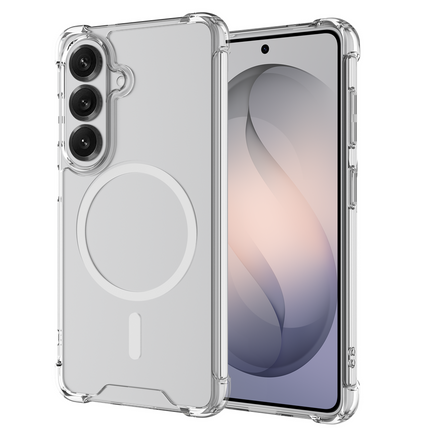 FlexImpact Case - Samsung Galaxy S26 Ultra - Reinforced TPU Back Cover - (compatible with MagSafe) - Clear