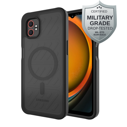 ArmorElite Case - Samsung Galaxy Xcover7 Pro - Military Grade Back Cover - (compatible with MagSafe) - Black