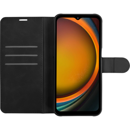 PrimeWallet Case - Samsung Galaxy Xcover7 Pro - PU leather Wallet Case - Black