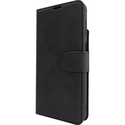 PrimeWallet Case - Samsung Galaxy Xcover7 Pro - PU leather Wallet Case - Black