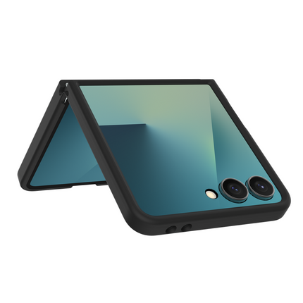 ArmorElite Case - Samsung Galaxy Z Flip7 - Military Grade Back Cover - (compatible with MagSafe) - Black