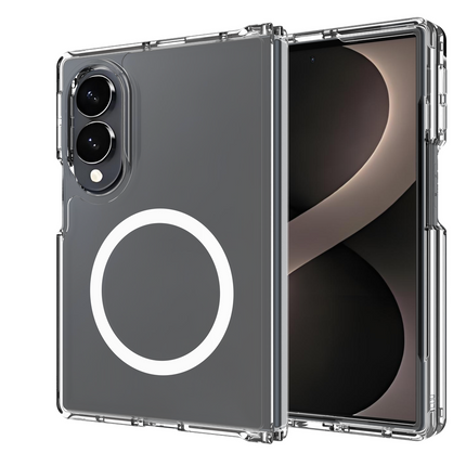 ArmorElite Case - Samsung Galaxy Z Fold8 - Military Grade Back Cover - (compatible with MagSafe) - Clear