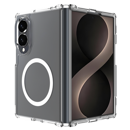 ArmorElite Case - Samsung Galaxy Z Fold8 - Military Grade Back Cover - (compatible with MagSafe) - Clear