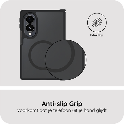 ArmorElite Case - Samsung Galaxy Z Fold8 - Military Grade Back Cover - (compatible with MagSafe) - Black