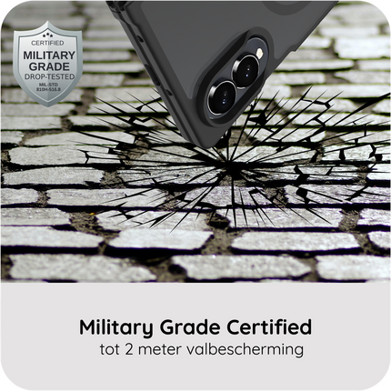 ArmorElite Case - Samsung Galaxy Z Fold8 - Military Grade Back Cover - (compatible with MagSafe) - Black