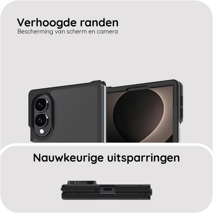 ArmorElite Case - Samsung Galaxy Z Fold8 - Military Grade Back Cover - (compatible with MagSafe) - Black