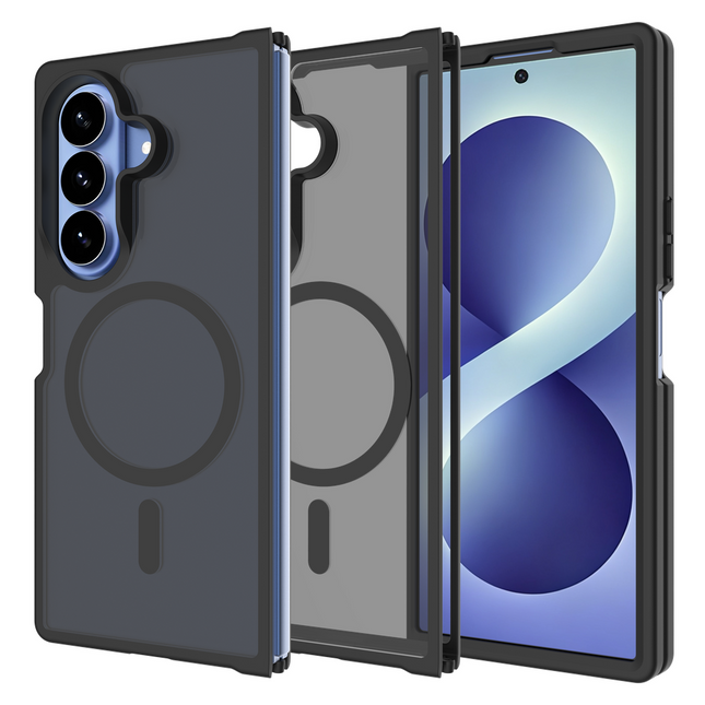 ArmorElite Case - Samsung Galaxy Z Fold8 Ultra / Z Fold7 - Military Grade Back Cover - (compatible with MagSafe) - Black