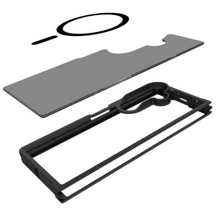 ArmorElite Case - Samsung Galaxy Z Fold8 Ultra / Z Fold7 - Military Grade Back Cover - (compatible with MagSafe) - Black