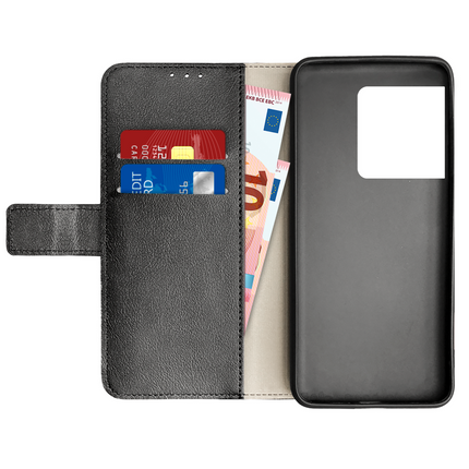 Classic Wallet Case - Sony Xperia 1 VIII - PU leather Book Case - Black