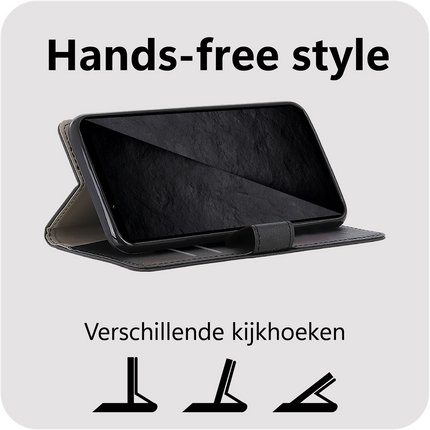 Classic Wallet Case - Sony Xperia 1 VIII - PU leather Book Case - Black