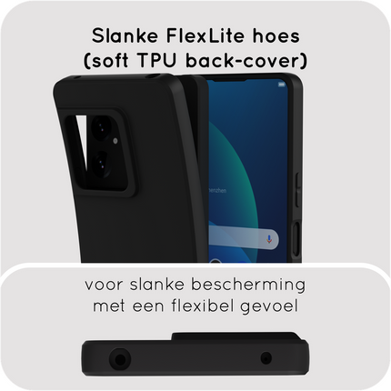 FlexLite Case - Sony Xperia 1 VIII - Soft TPU Back Cover - Black