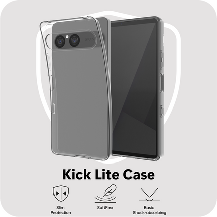 FlexLite Case - Sony Xperia 10 VIII / VII - Soft TPU Back Cover - Clear