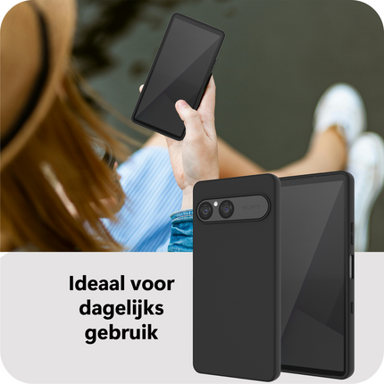 FlexLite Case - Sony Xperia 10 VIII / VII - Soft TPU Back Cover - Black