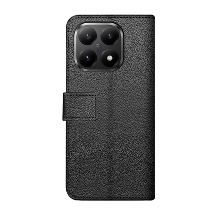 Classic Wallet Case - Xiaomi 15T - PU leather Book Case - Black