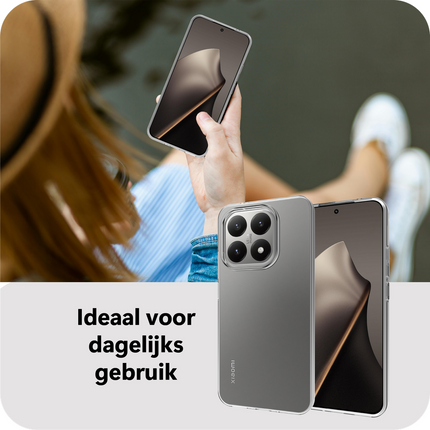 FlexLite Case - Xiaomi 15T - Soft TPU Back Cover - Clear