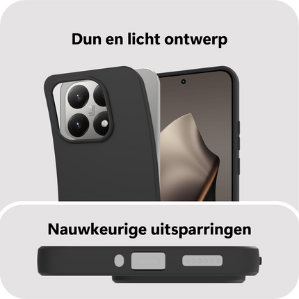 FlexLite Case - Xiaomi 15T - Soft TPU Back Cover - Black