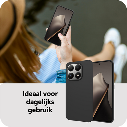 FlexLite Case - Xiaomi 15T - Soft TPU Back Cover - Black