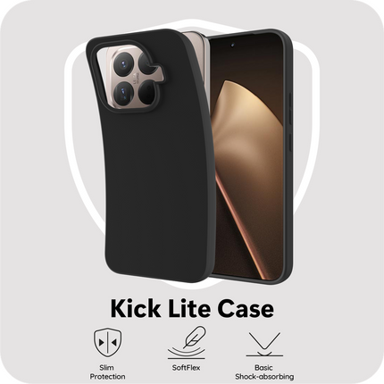 FlexLite Case - Xiaomi 15T Pro - Soft TPU Back Cover - Black