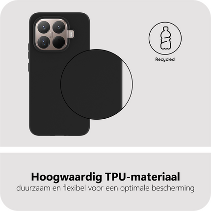 FlexLite Case - Xiaomi 15T Pro - Soft TPU Back Cover - Black